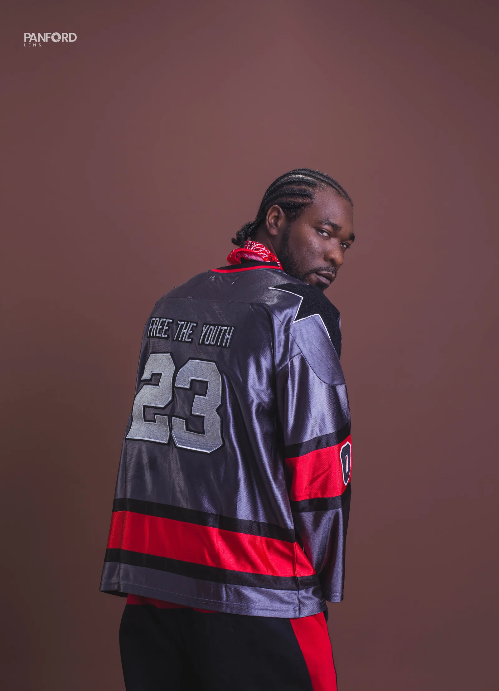 Kobby Major in a Panford Lens studio portrait